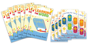 Learning the Word Activity Book & Stickers Kit – Includes six 5¼" x 8¼" activity books and a 4" x 6" sheet of six coordinating God’s Promises dog tag stickers, featuring fun lessons and family activities to help kids grow in understanding God’s Word.
615122-17148-6 by CTA Christ to All & CTAKids.