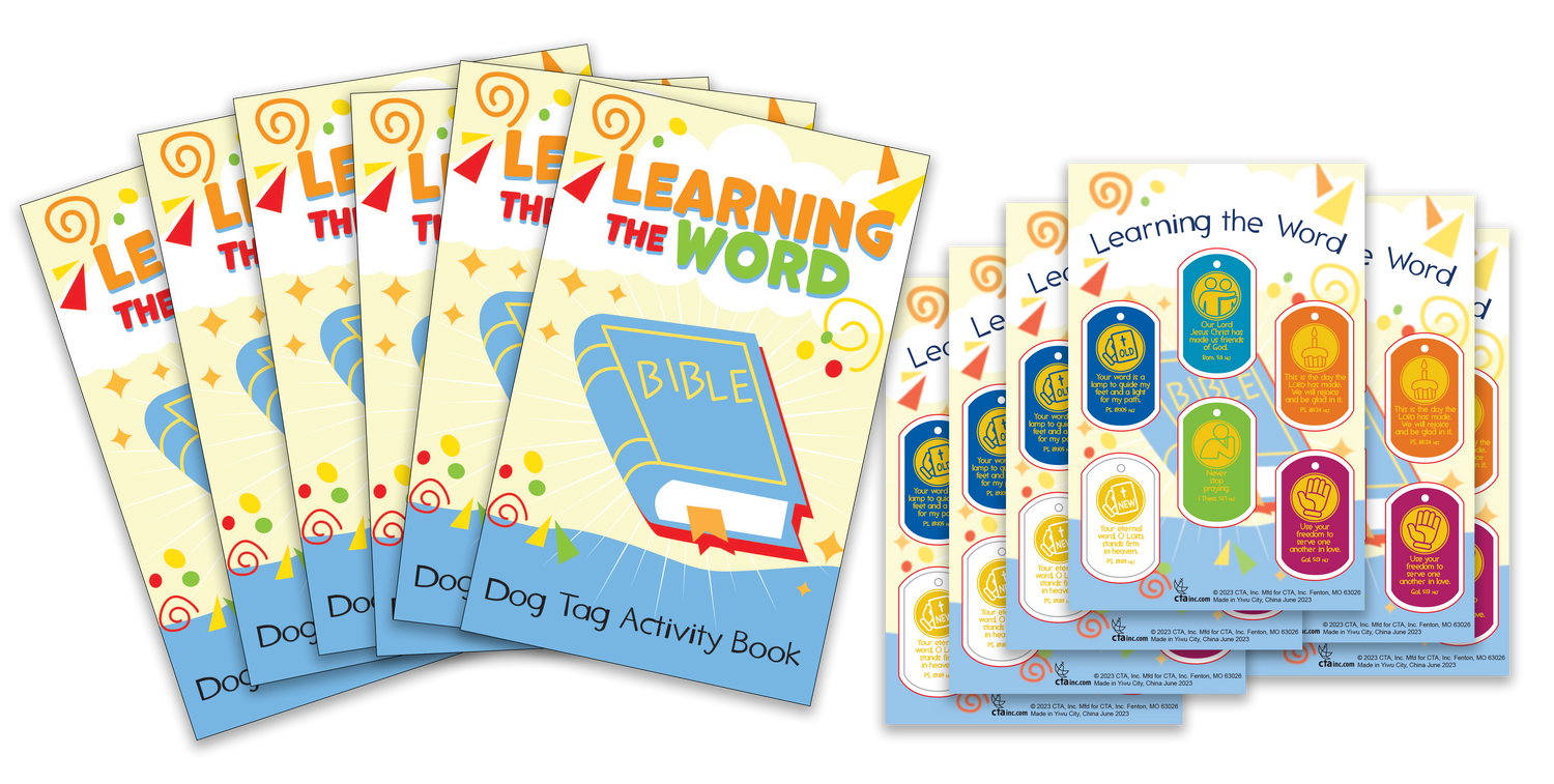 Learning the Word Activity Books and Stickers Kit