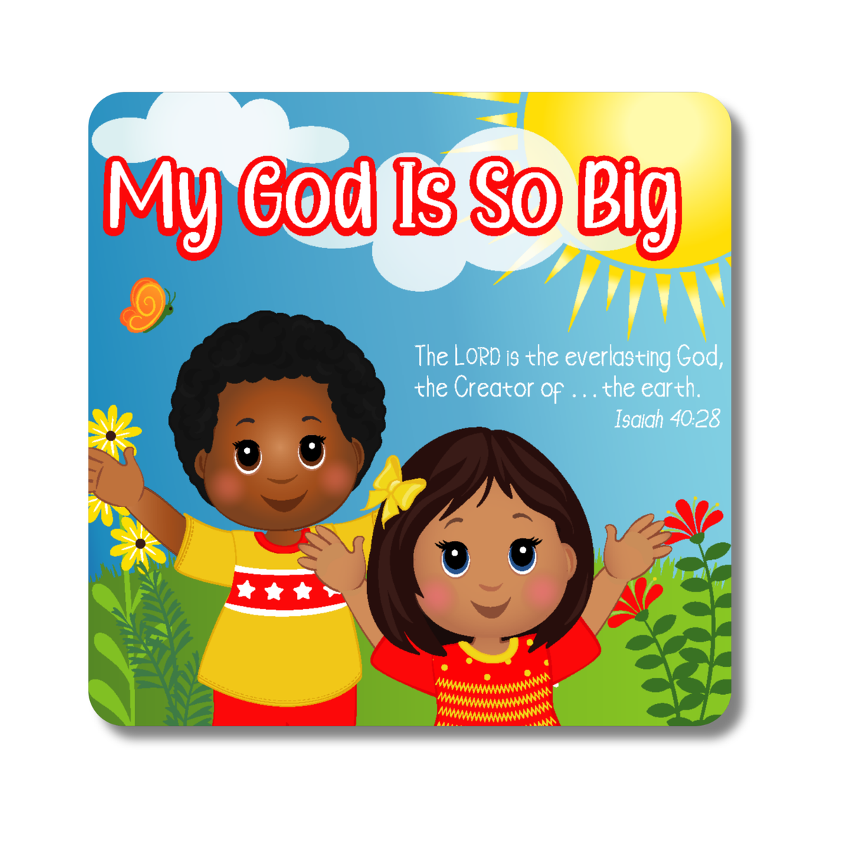 8-Page Board Book - My God Is So Big