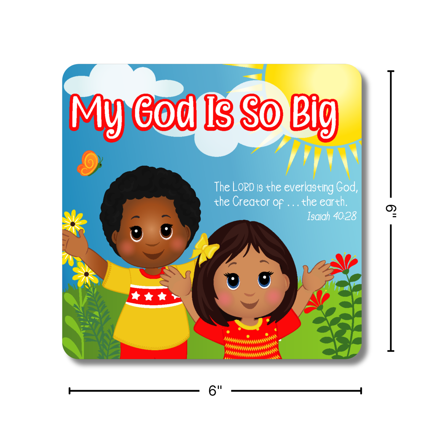 8-Page Board Book - My God Is So Big