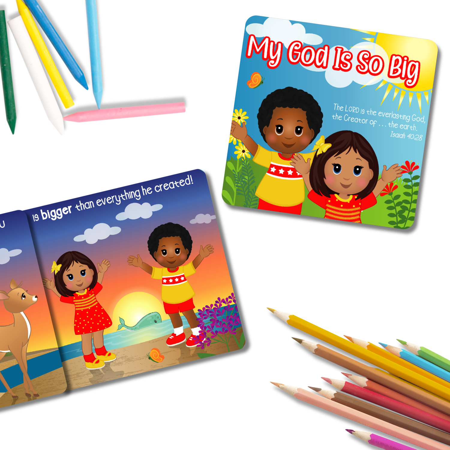 8-Page Board Book - My God Is So Big