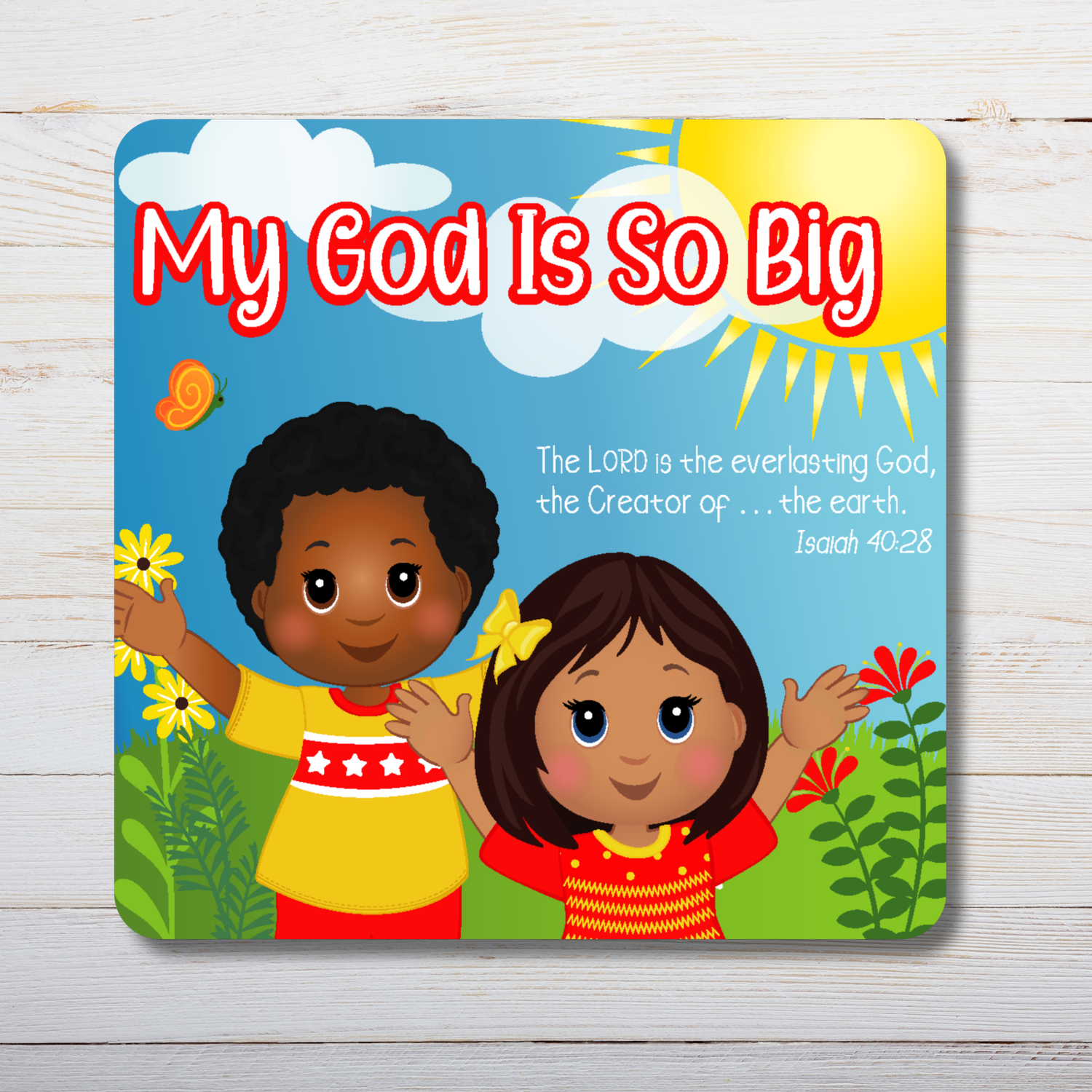 8-Page Board Book - My God Is So Big