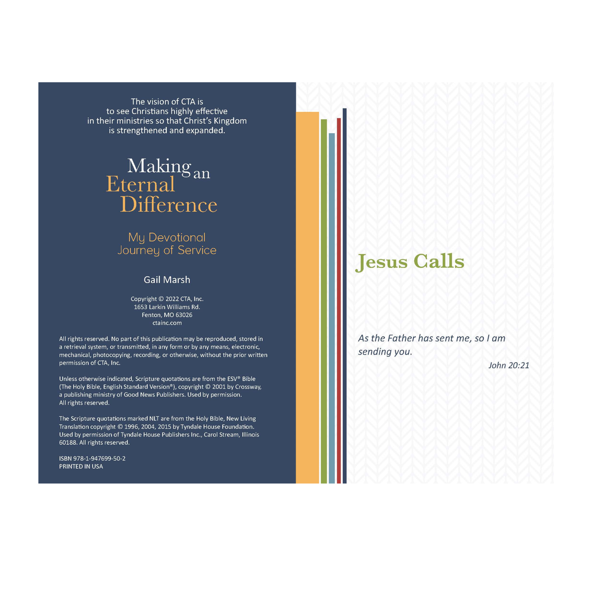 64-Page Devotional Journal for Teachers & Volunteers - Making an Eternal Difference