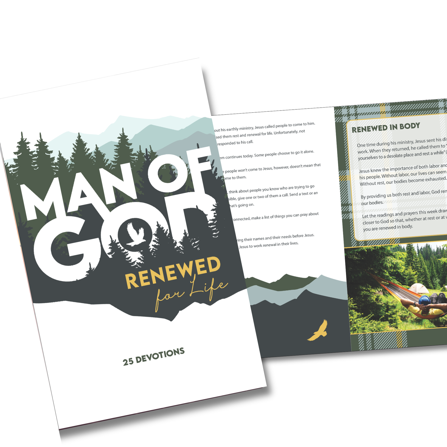 Full-Color Devotion Book - ESV - Man of God: Renewed for Life