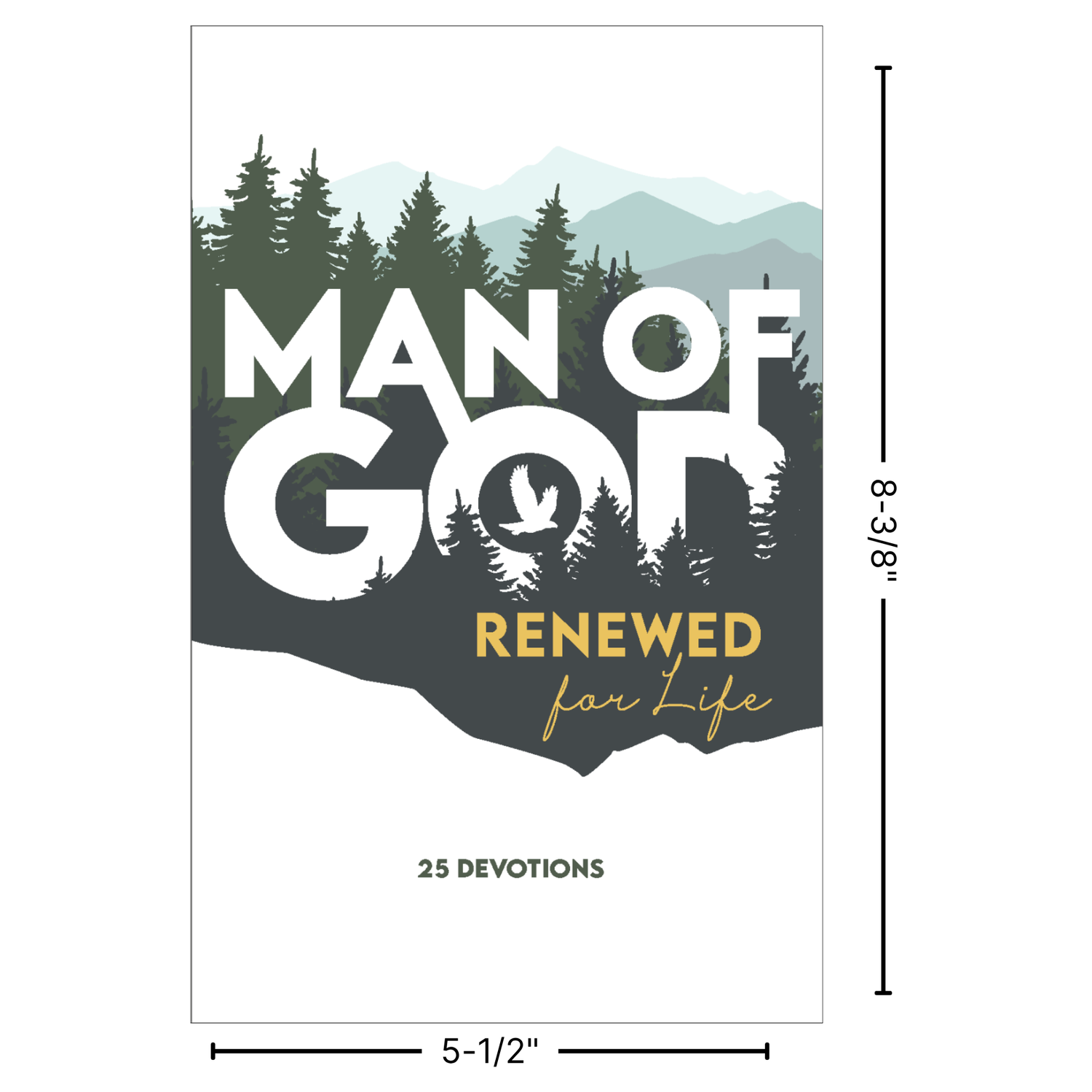 Full-Color Devotion Book - ESV - Man of God: Renewed for Life