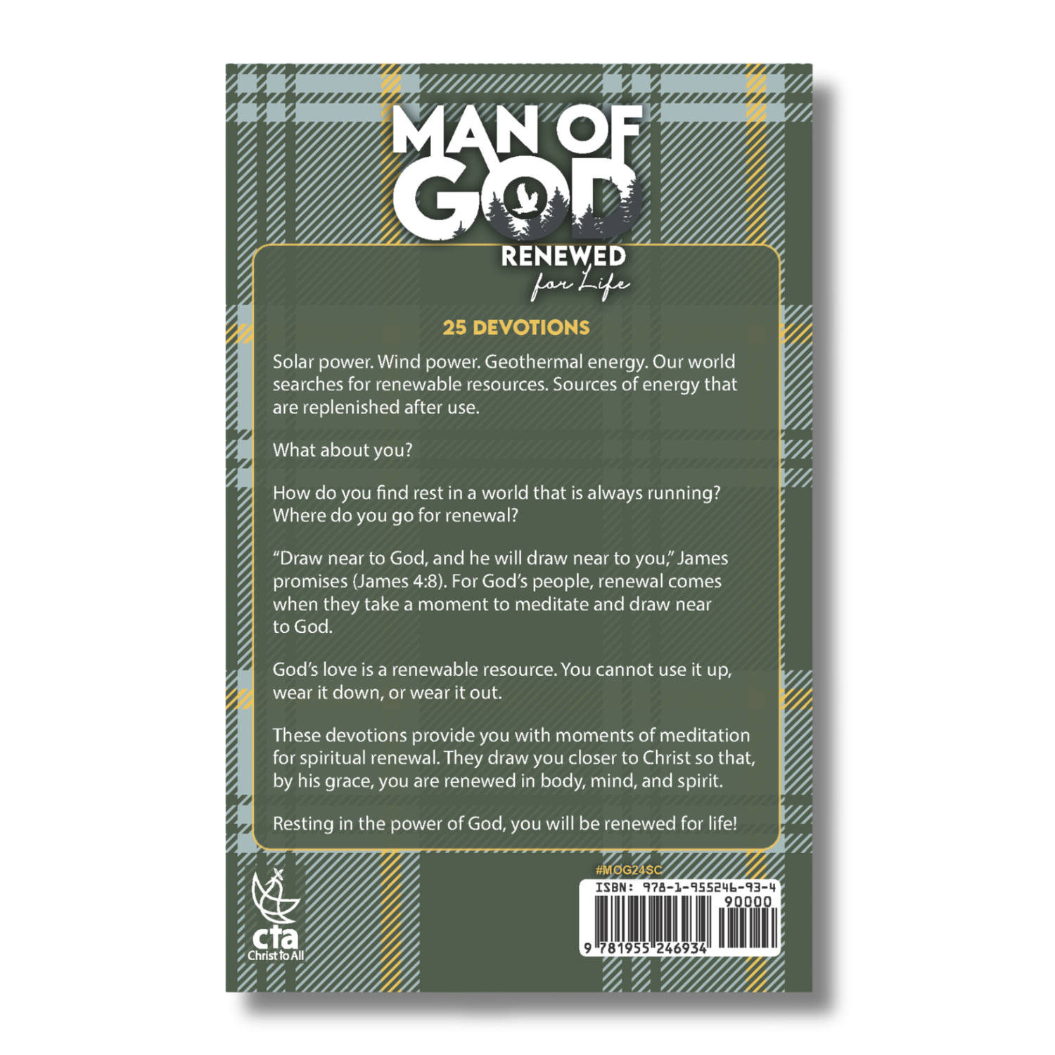 Full-Color Devotion Book - ESV - Man of God: Renewed for Life