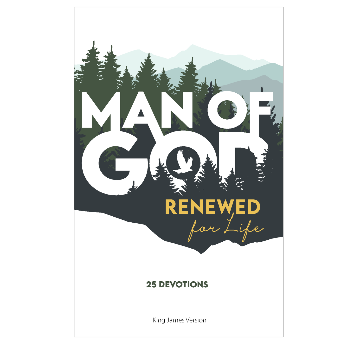 Full-Color Devotion Book - KJV - Man of God: Renewed for Life