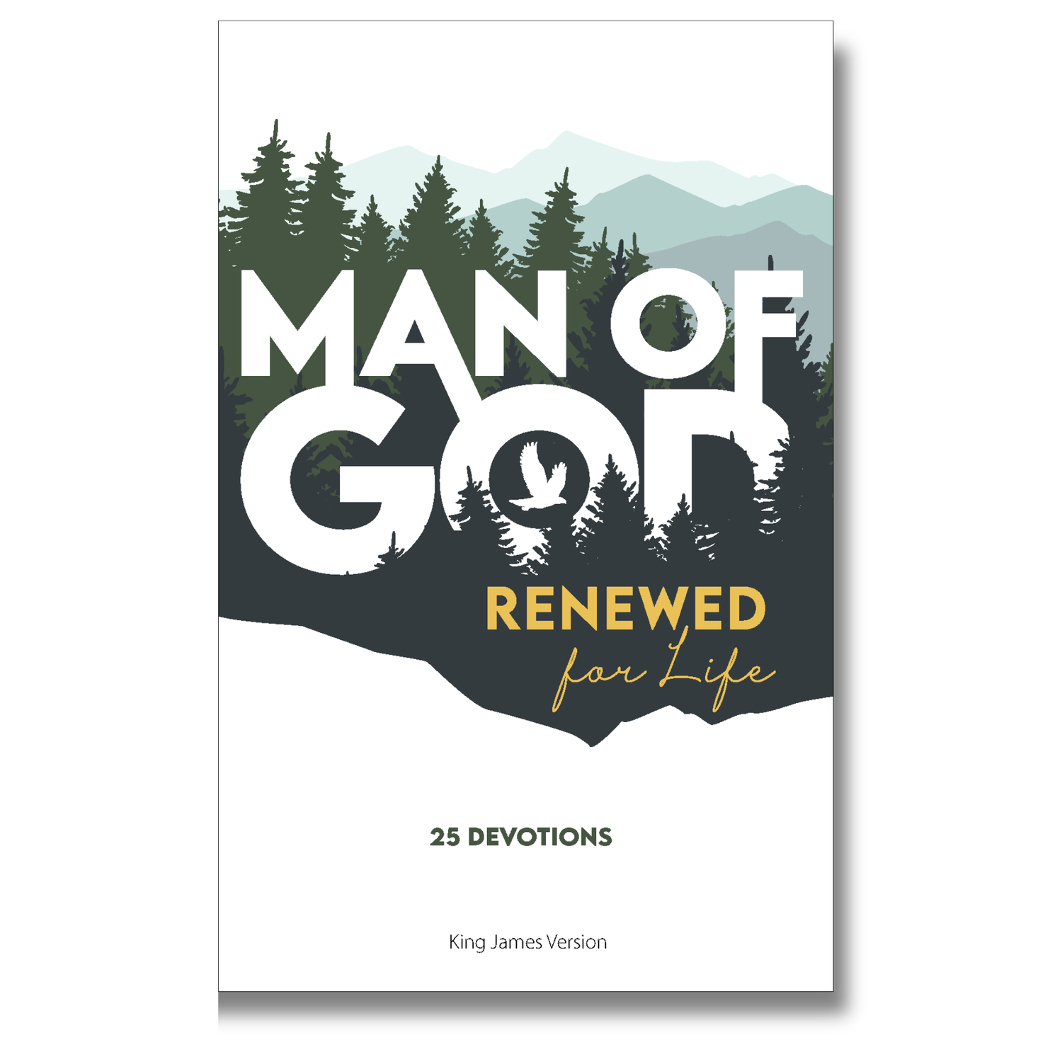 Full-Color Devotion Book - KJV - Man of God: Renewed for Life