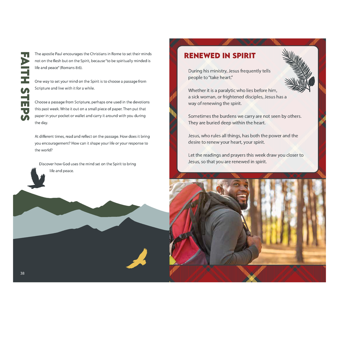 Full-Color Devotion Book - KJV - Man of God: Renewed for Life
