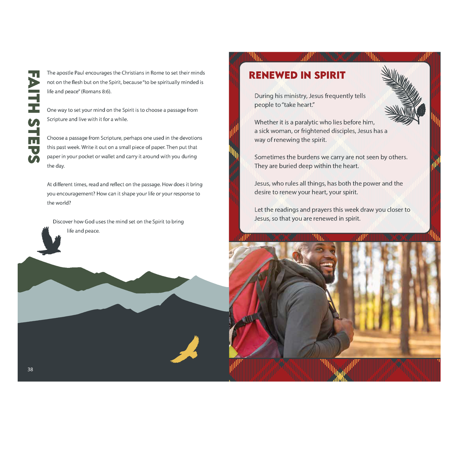 Full-Color Devotion Book - KJV - Man of God: Renewed for Life