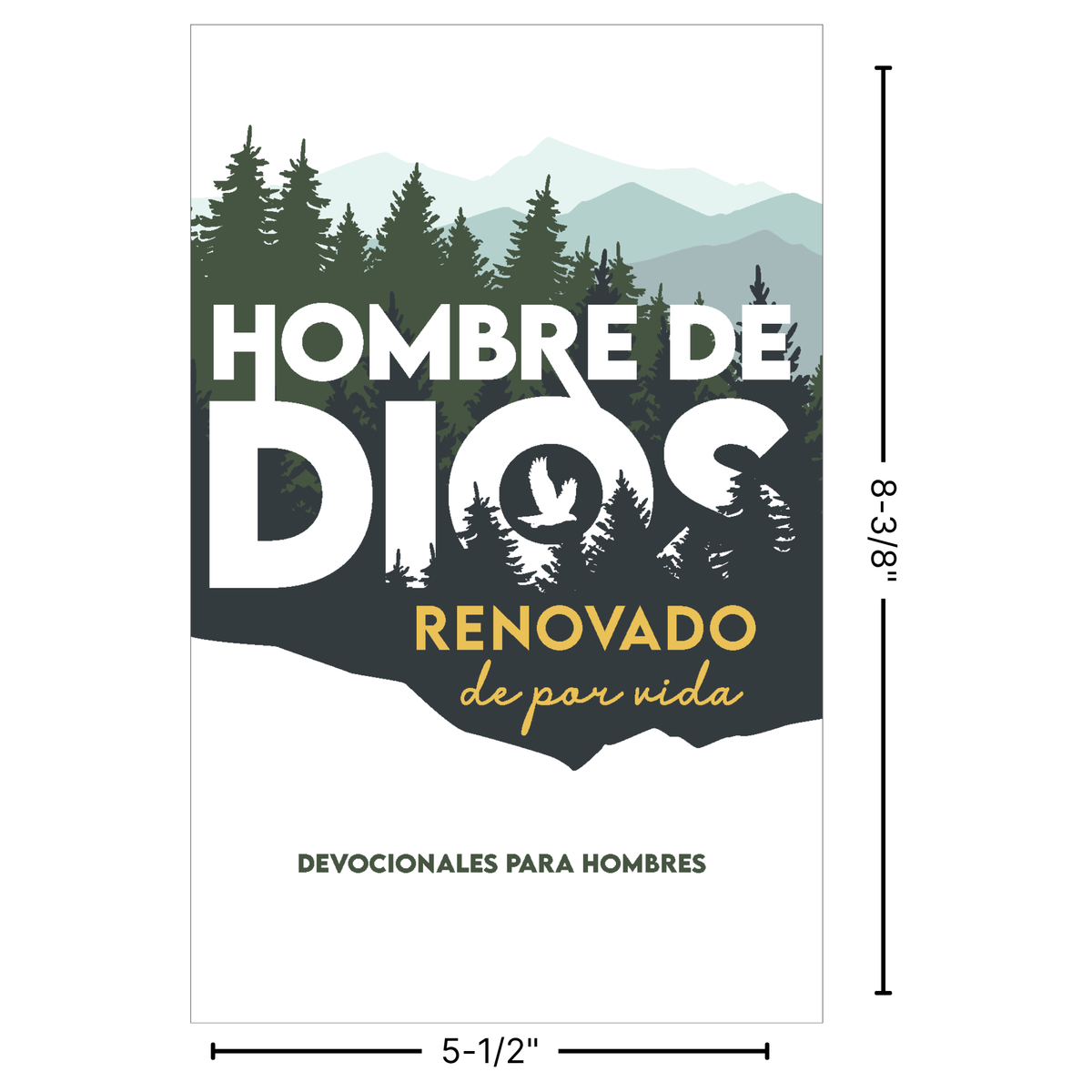 Full-Color Devotion Book - SPANISH - Man of God: Renewed for Life