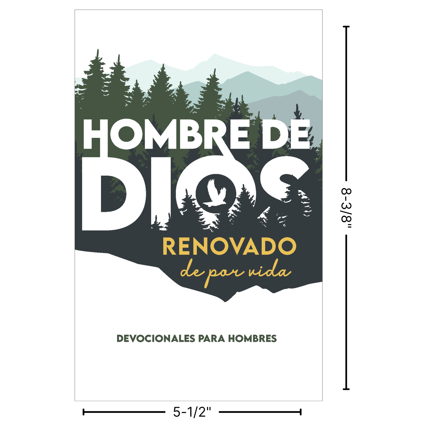 Full-Color Devotion Book - SPANISH - Man of God: Renewed for Life