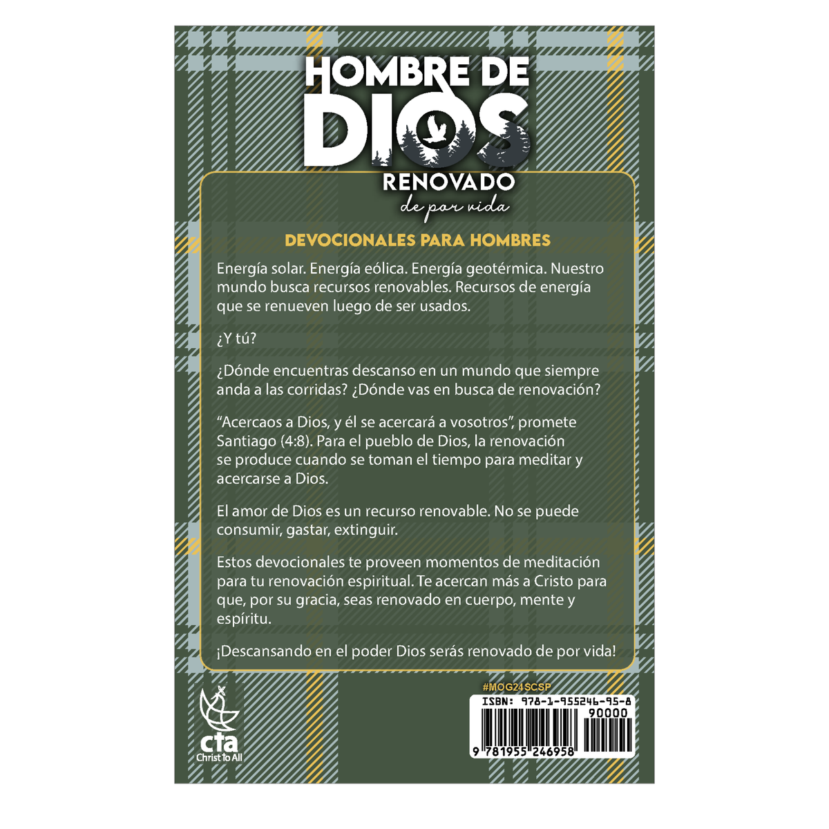 Full-Color Devotion Book - SPANISH - Man of God: Renewed for Life
