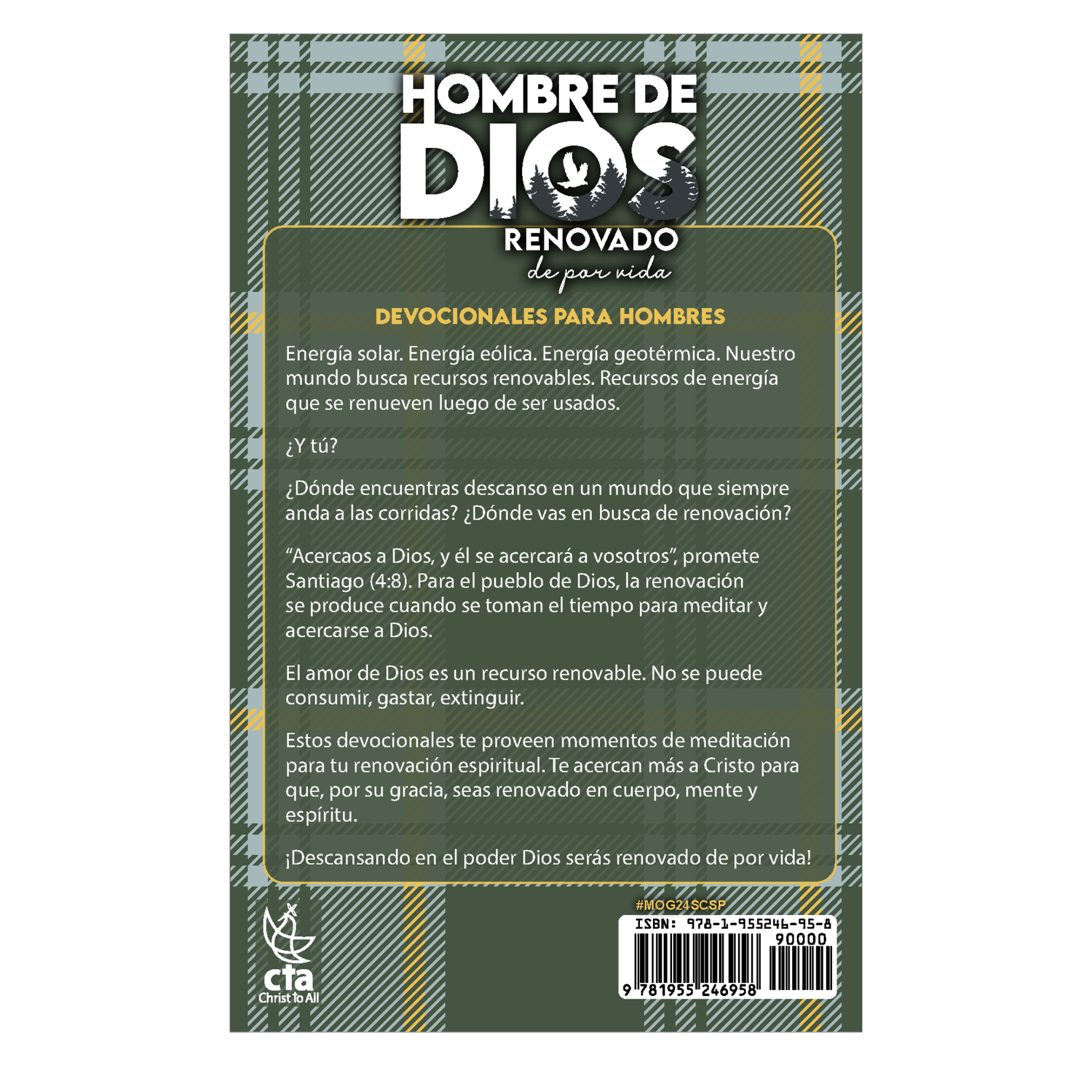 Full-Color Devotion Book - SPANISH - Man of God: Renewed for Life