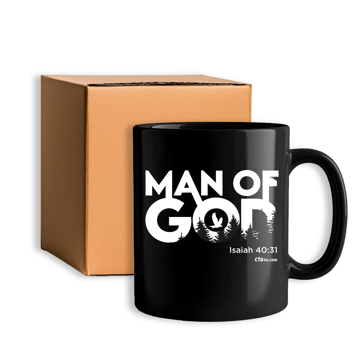 Ceramic Mug  in Box- Man of God, Renewed for Life