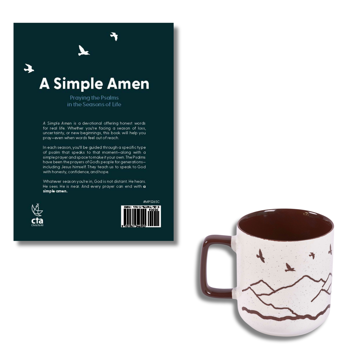 Devotion Book & Mug Gift Set - A Simple Amen