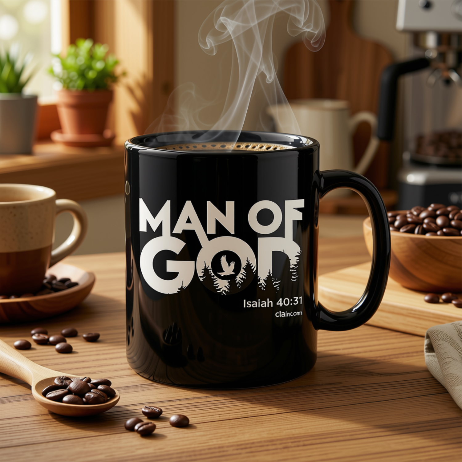 KJV Devotion Book & Mug Gift Set - Man of God: Renewed for Life
