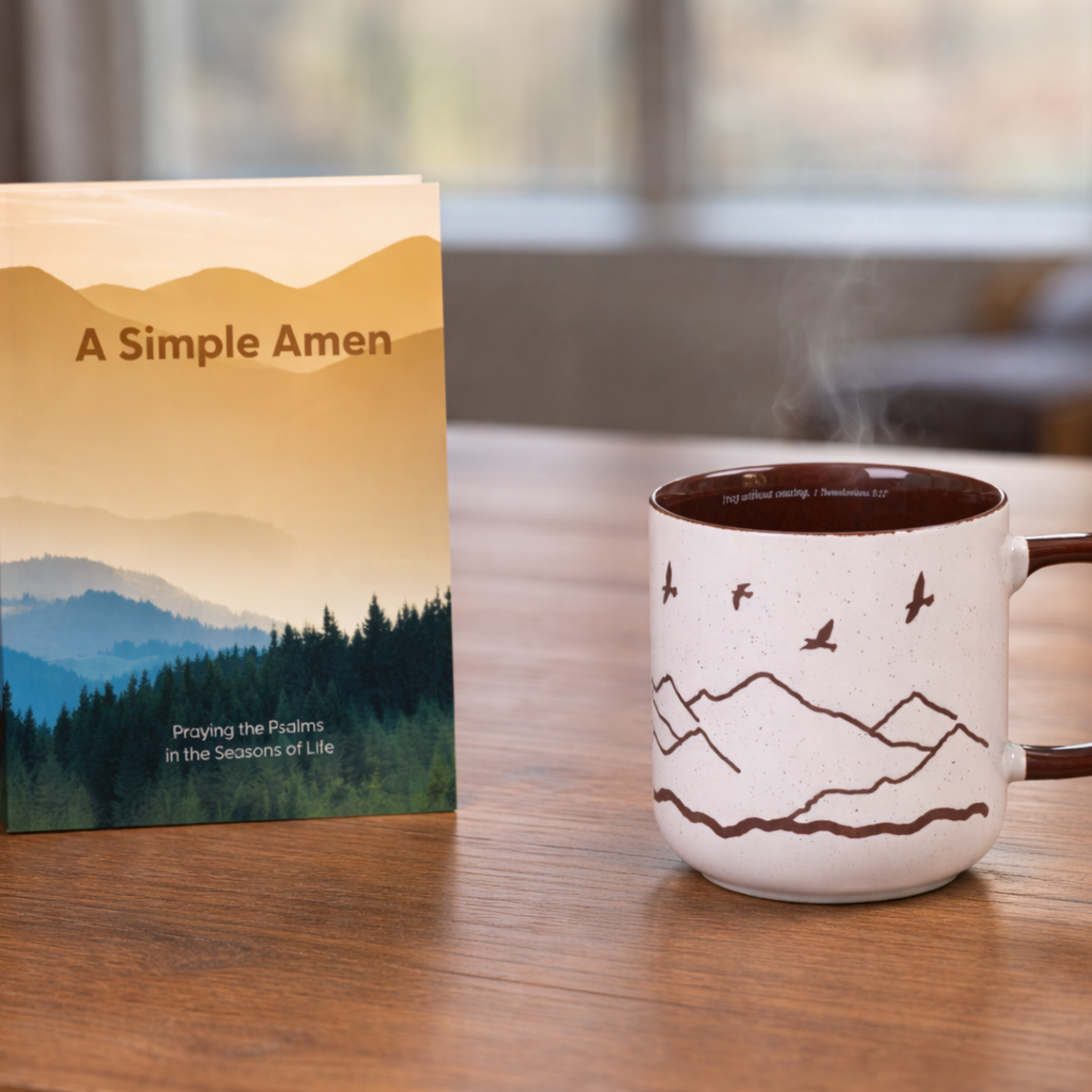 Mug & Book Gift Set - A Simple Amen