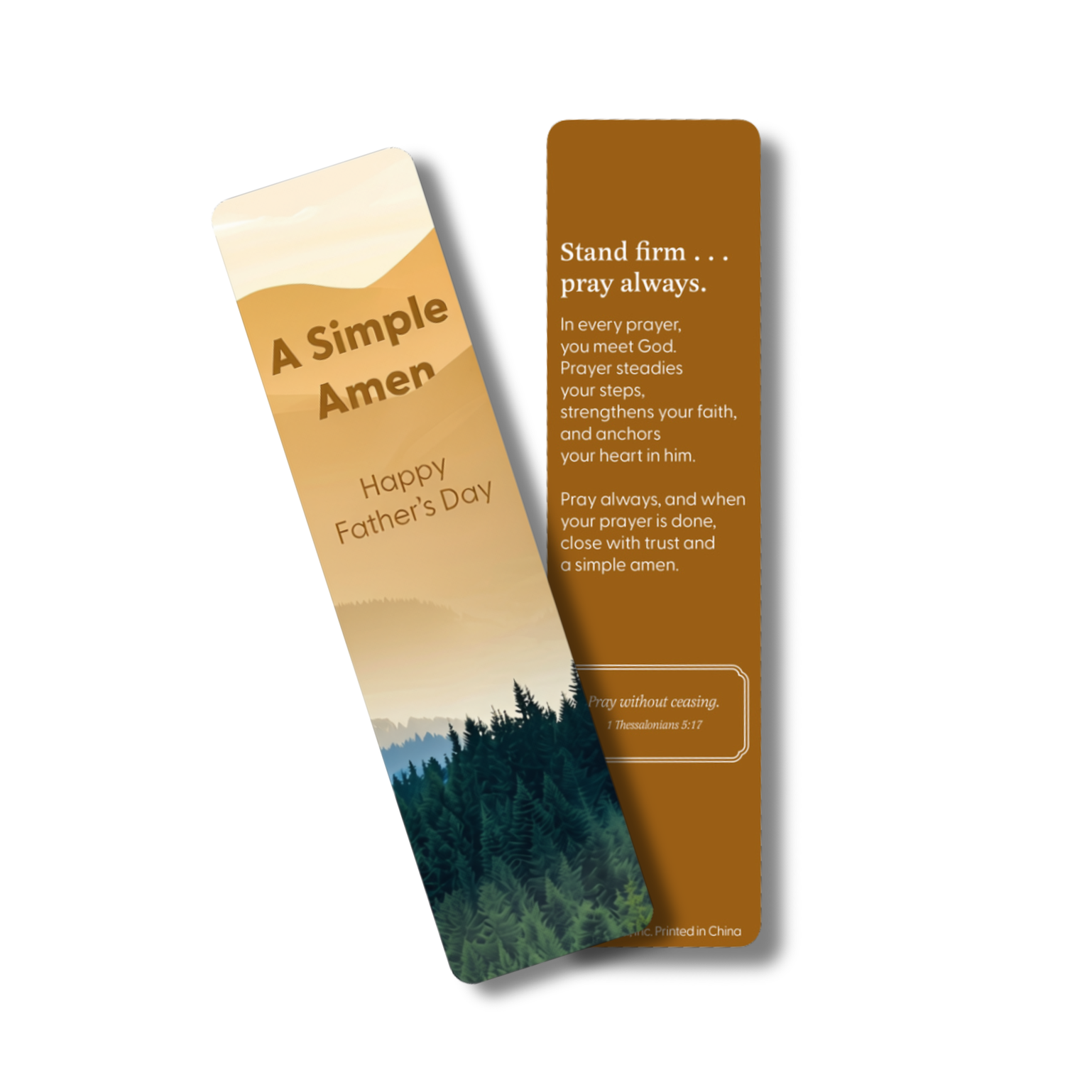 WRAPPED & READY® Bookmark & Pen Gift Set - Happy Father's Day - A Simple Amen