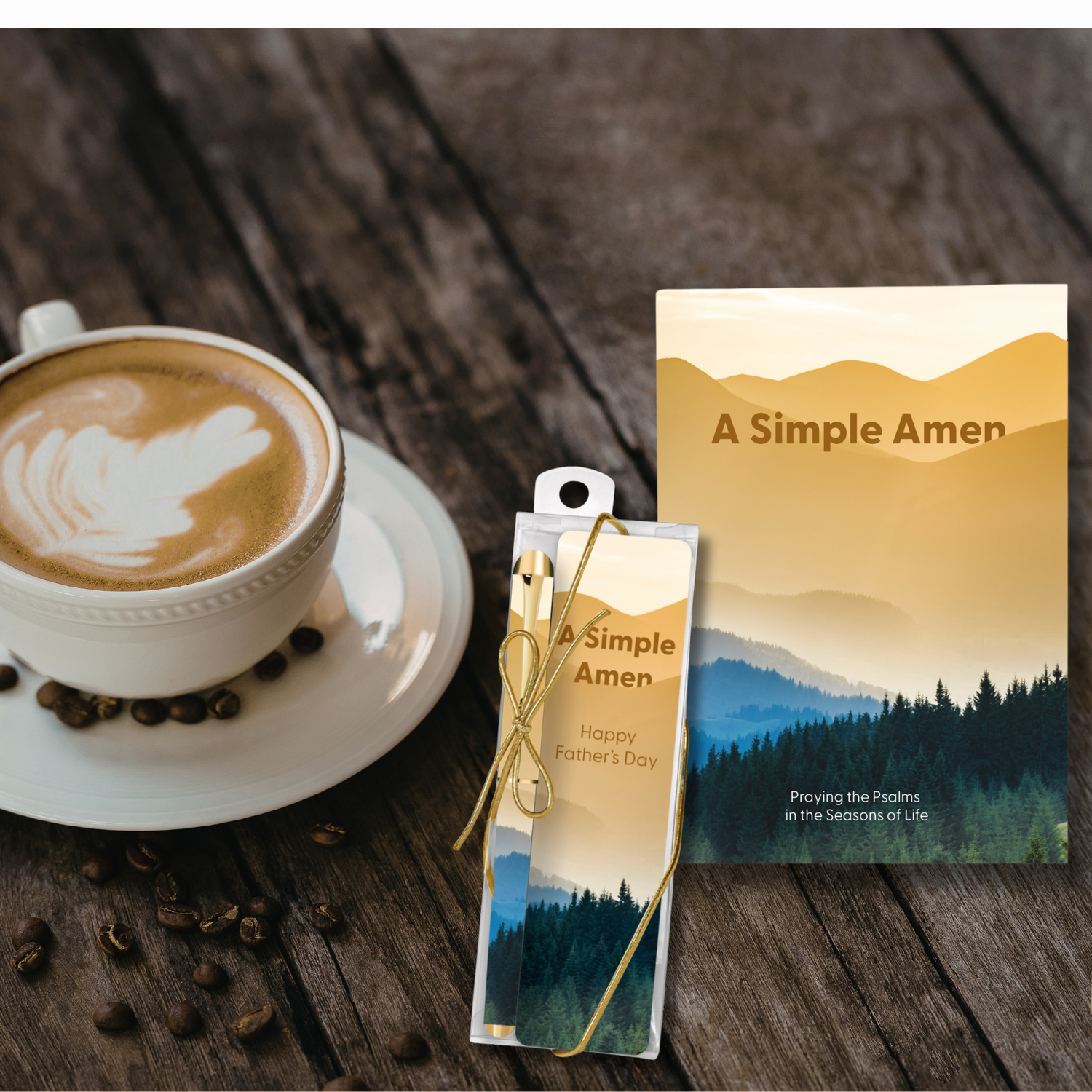 Happy Father's Day Bookmark & Pen Gift Set - A Simple Amen