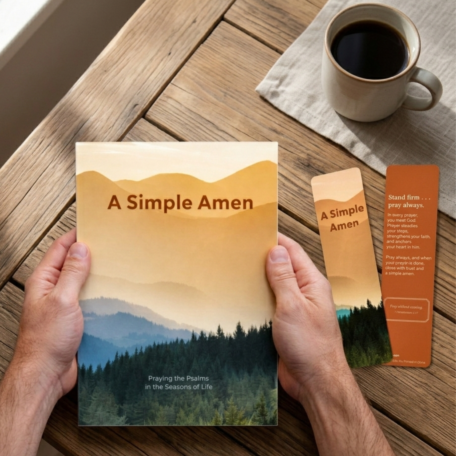 Devotion Book - A Simple Amen: Praying the Psalms in the Seasons of Life