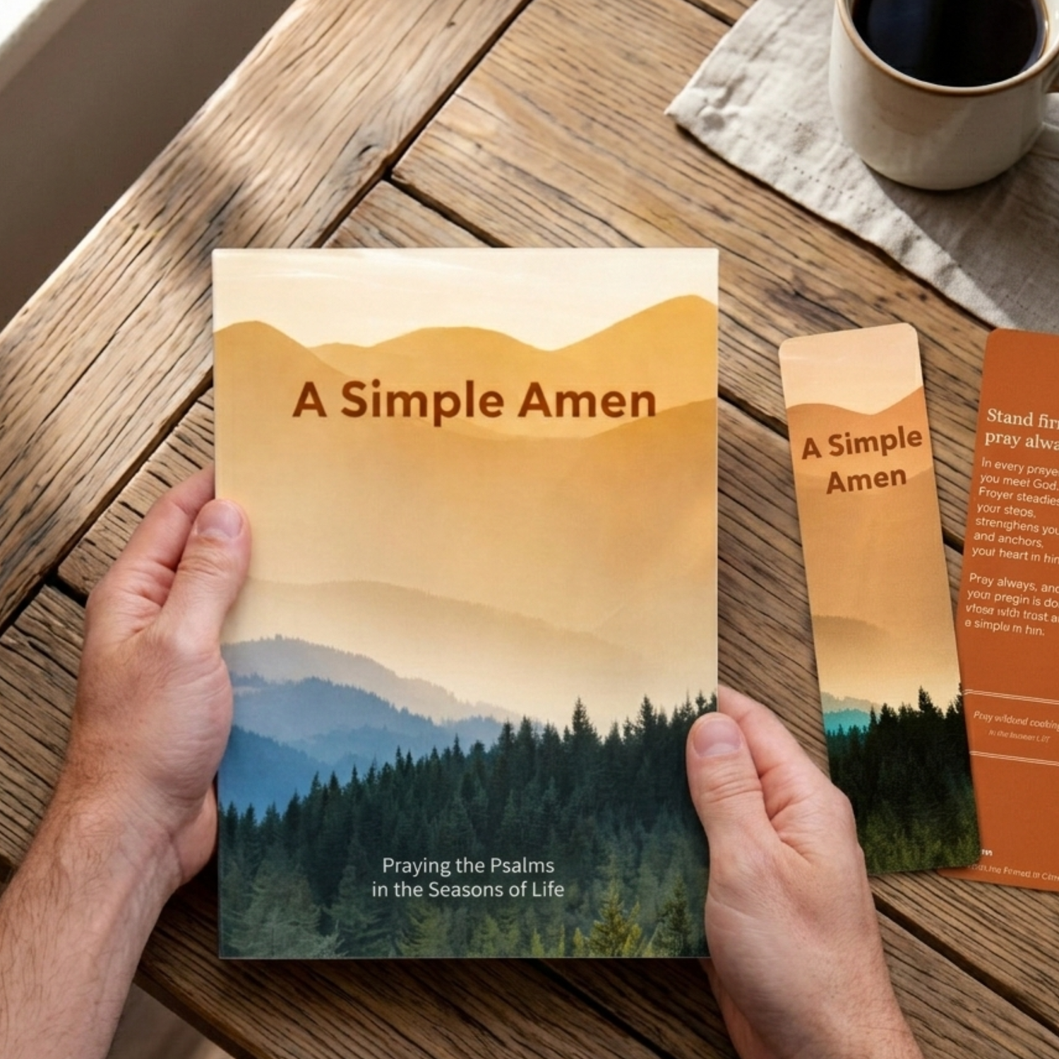 KJV Devotion Book - A Simple Amen: Praying the Psalms in the Seasons of Life