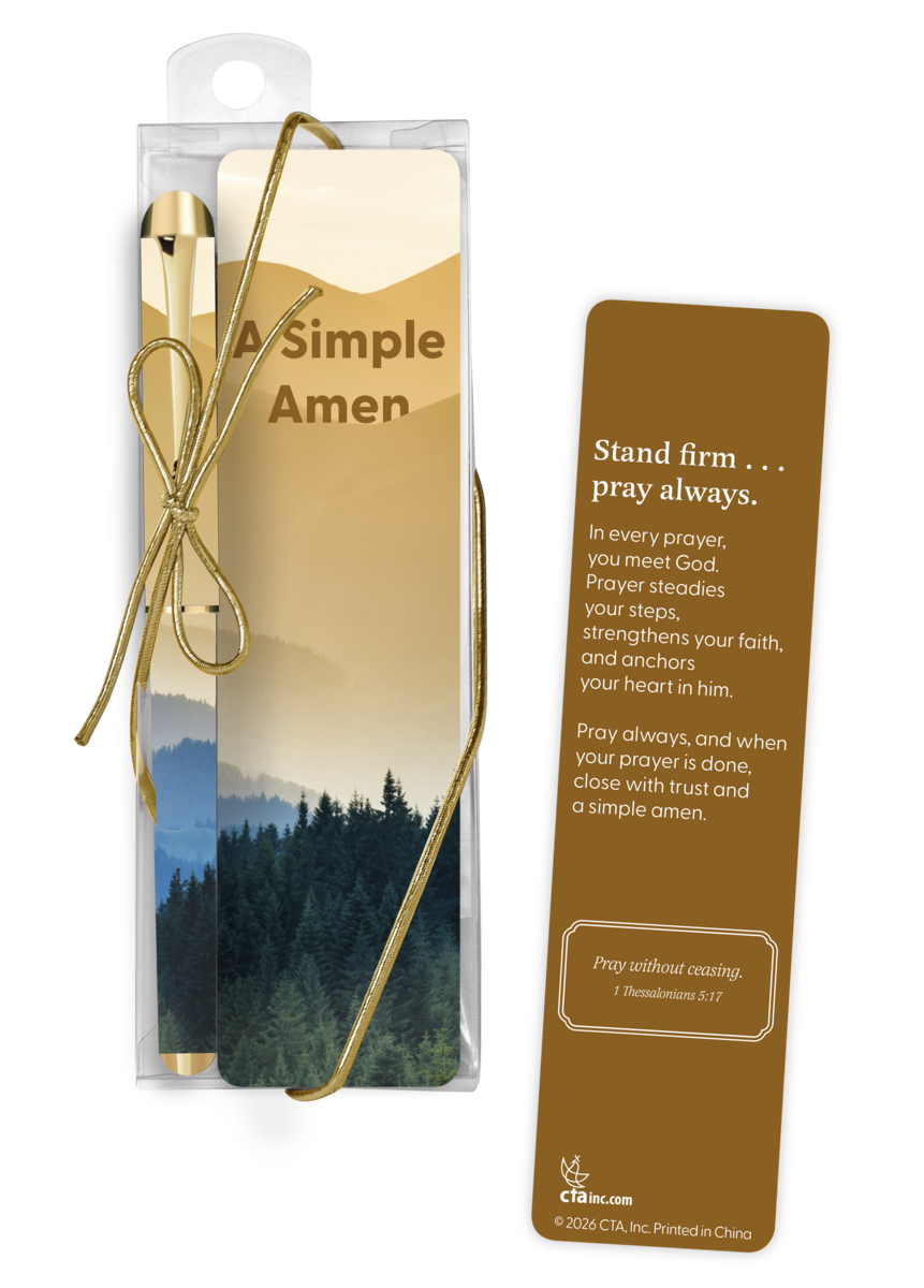 Bookmark & Pen Gift Set - A Simple Amen