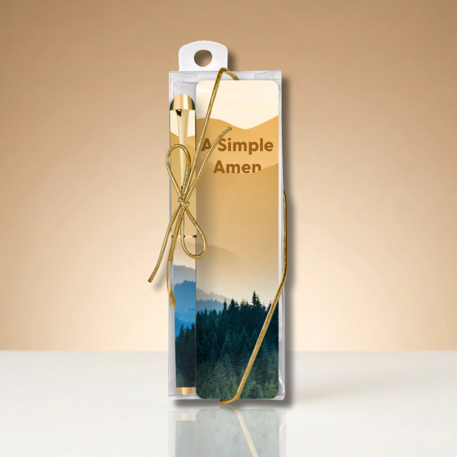 WRAPPED & READY® Bookmark & Pen Gift Set - A Simple Amen
