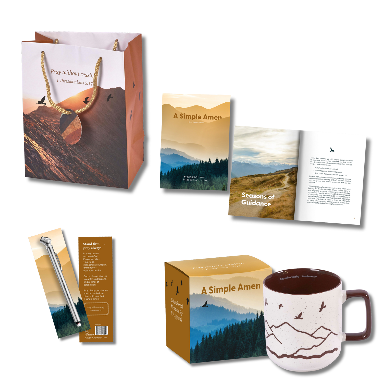 KJV Deluxe Men's Gift Set - A Simple Amen