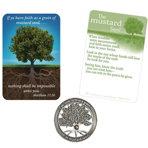 Mustard Seed Coin & Card