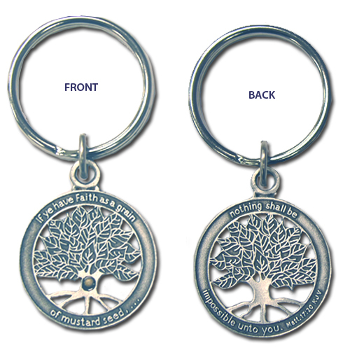 Key Chain and Card - Mustard Seed