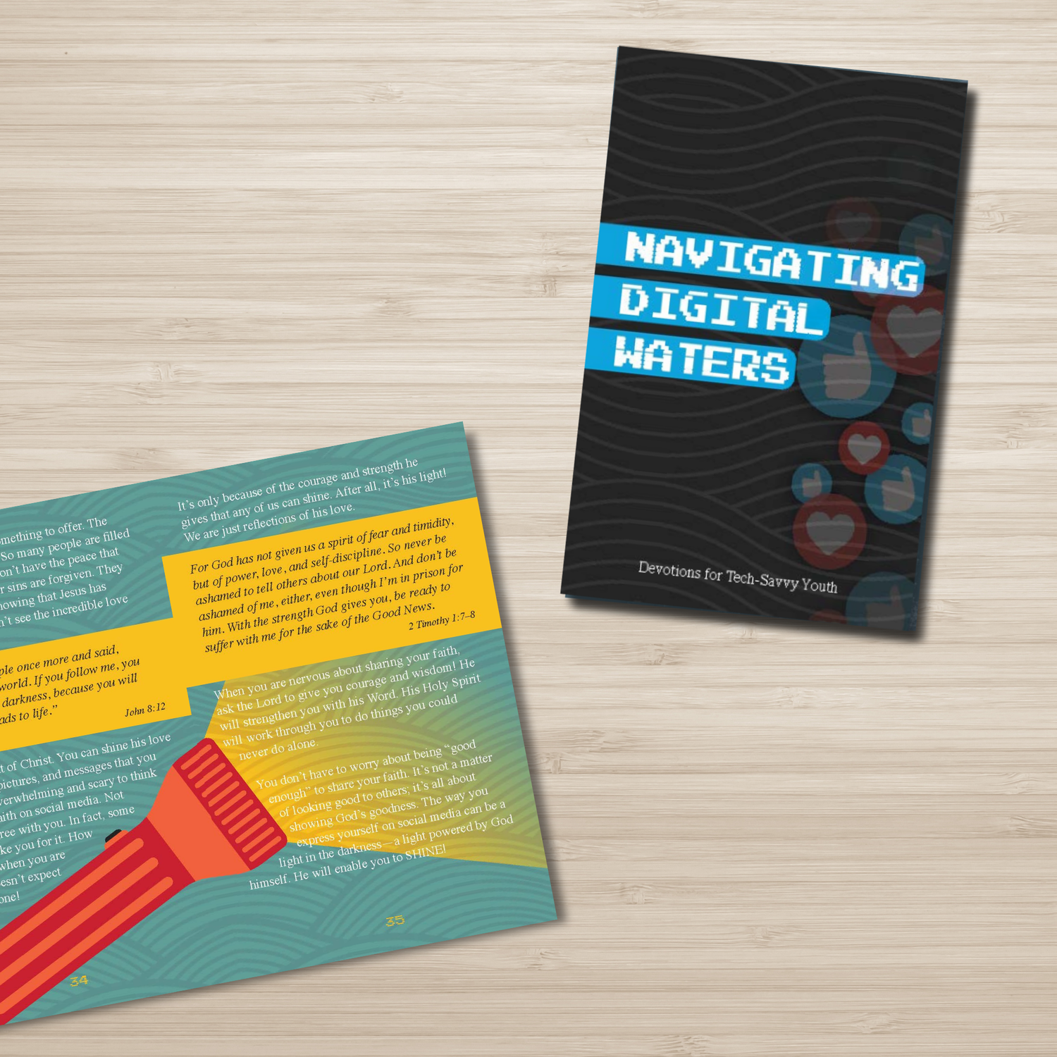Pocket-Sized Biblical Teen Reference Booklet: Navigating Digital Waters