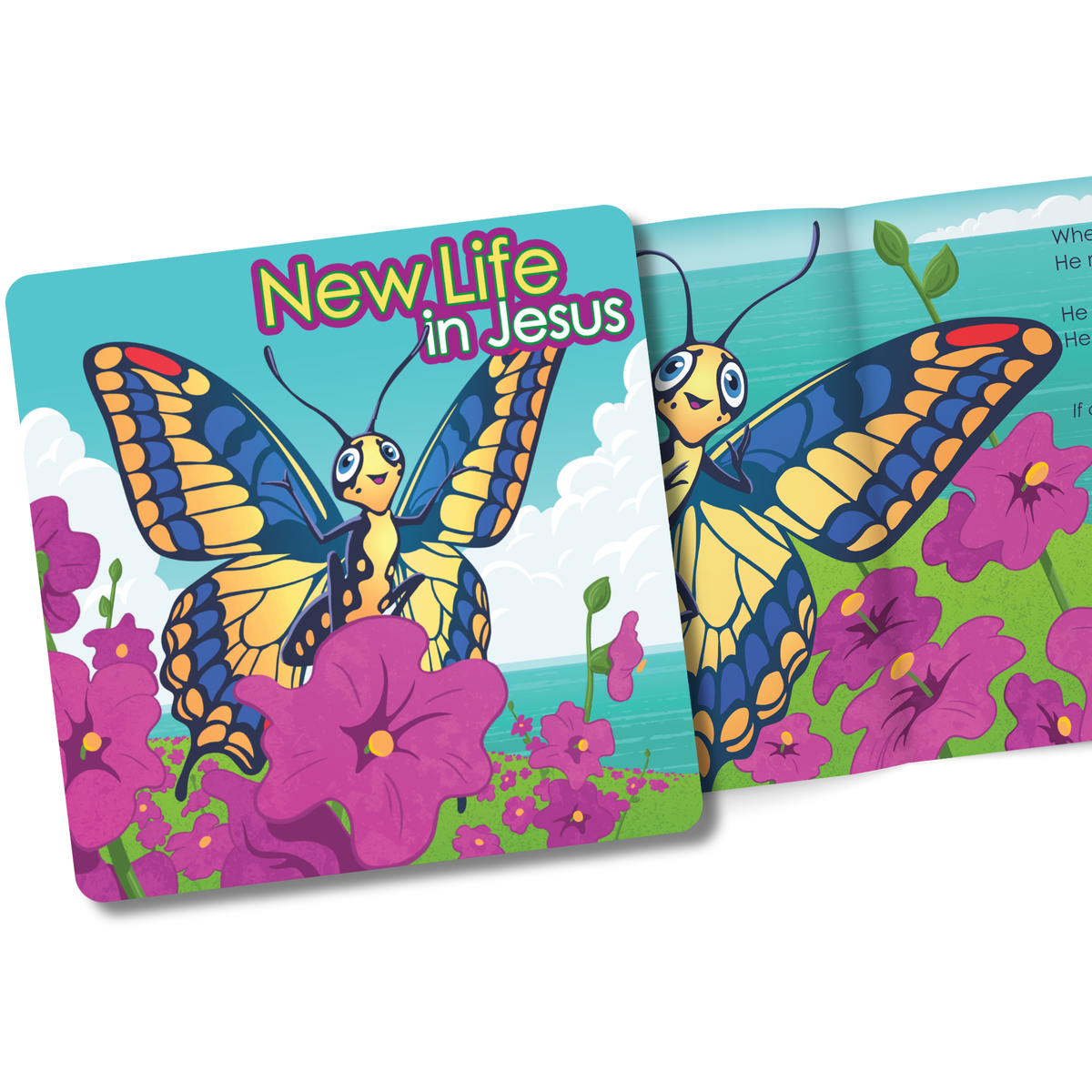8-Page Board Book - New Life in Jesus