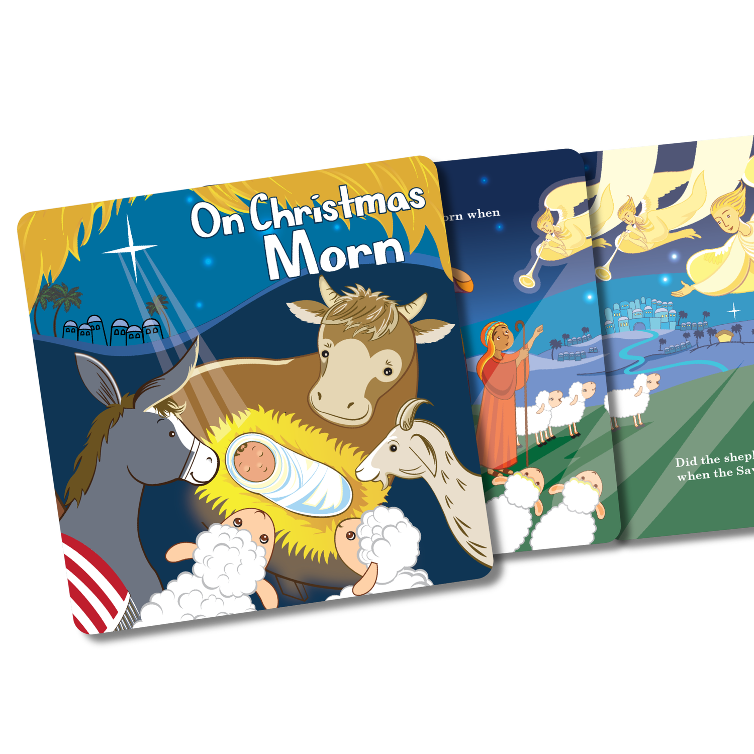 8-Page Board Book - On Christmas Morn