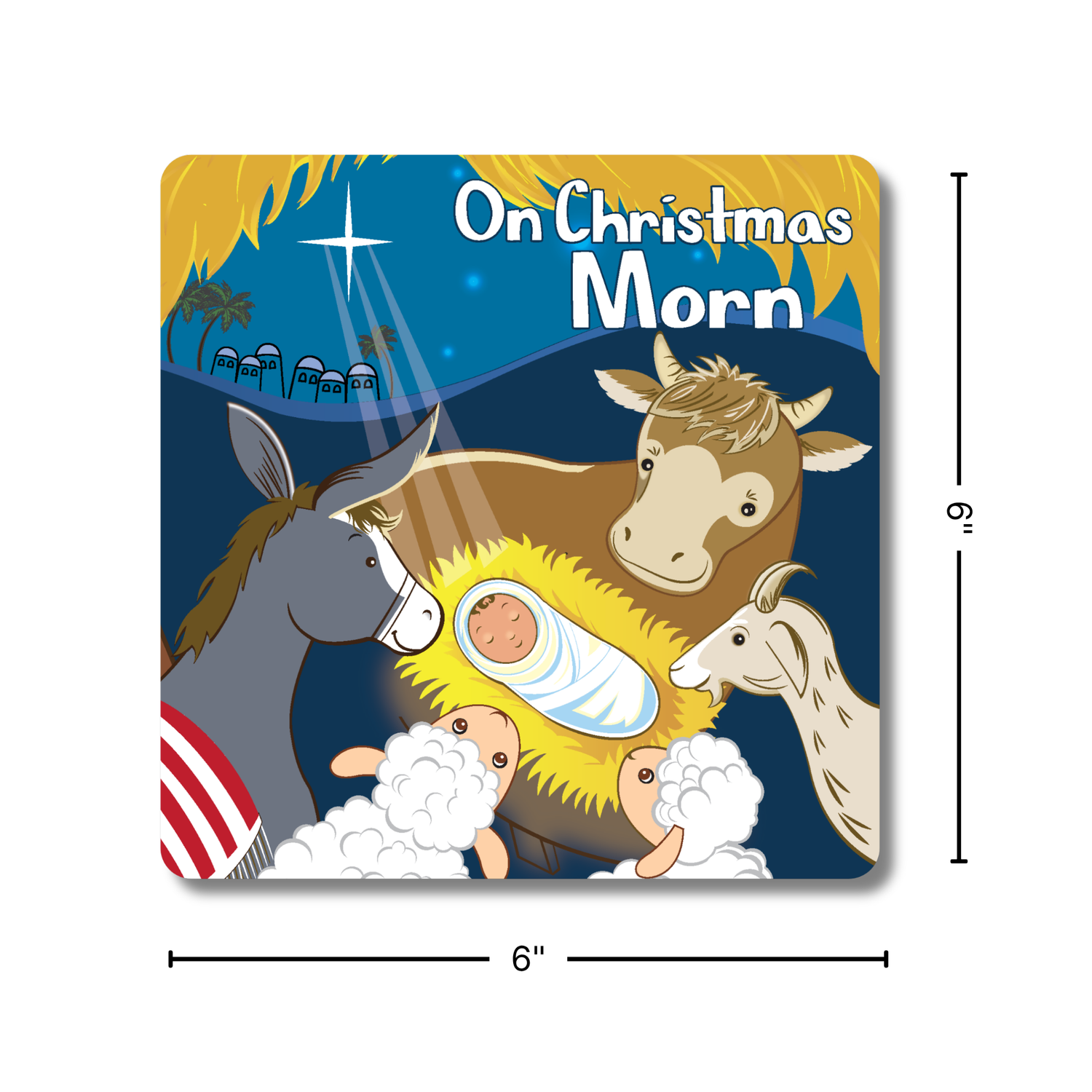 8-Page Board Book - On Christmas Morn