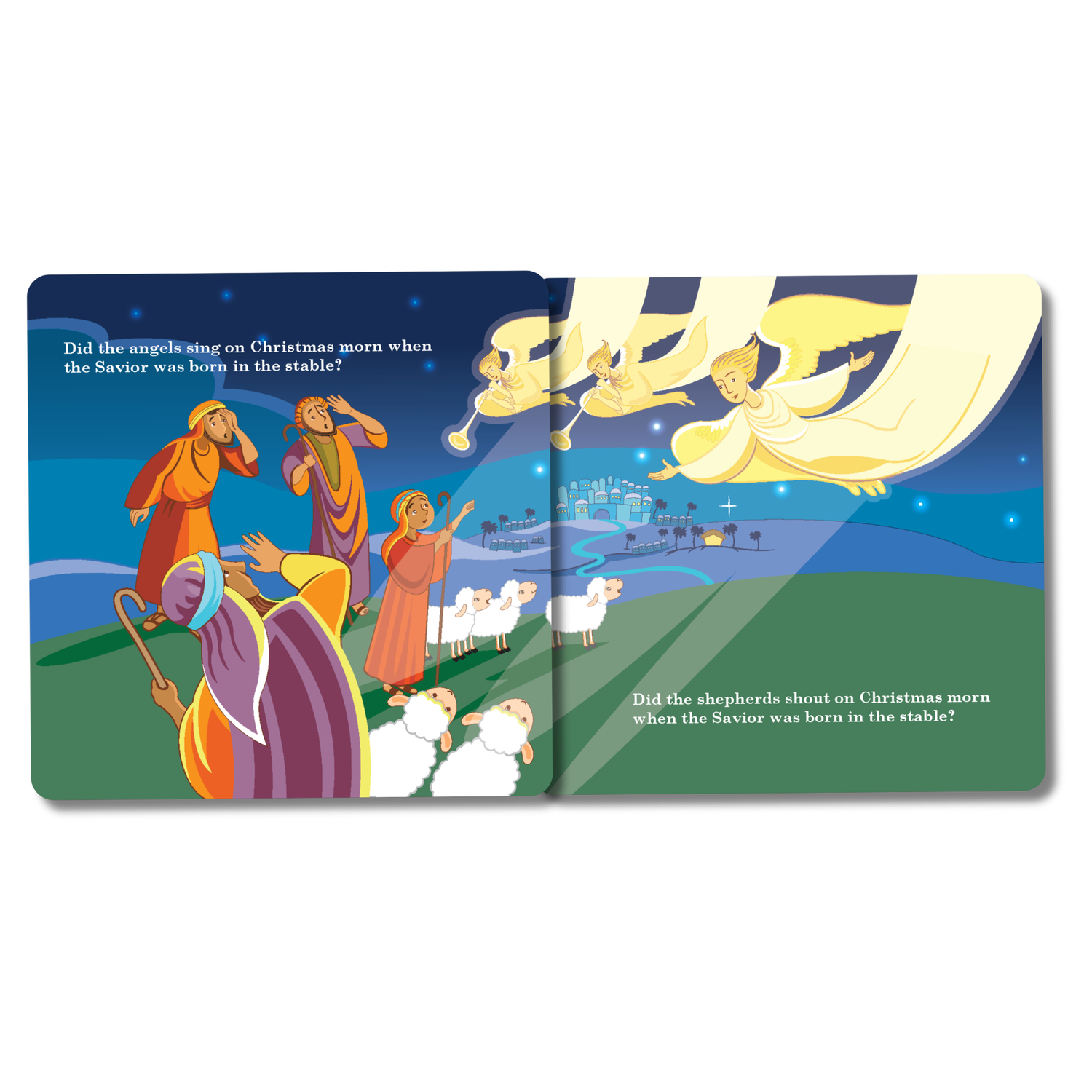 8-Page Board Book - On Christmas Morn