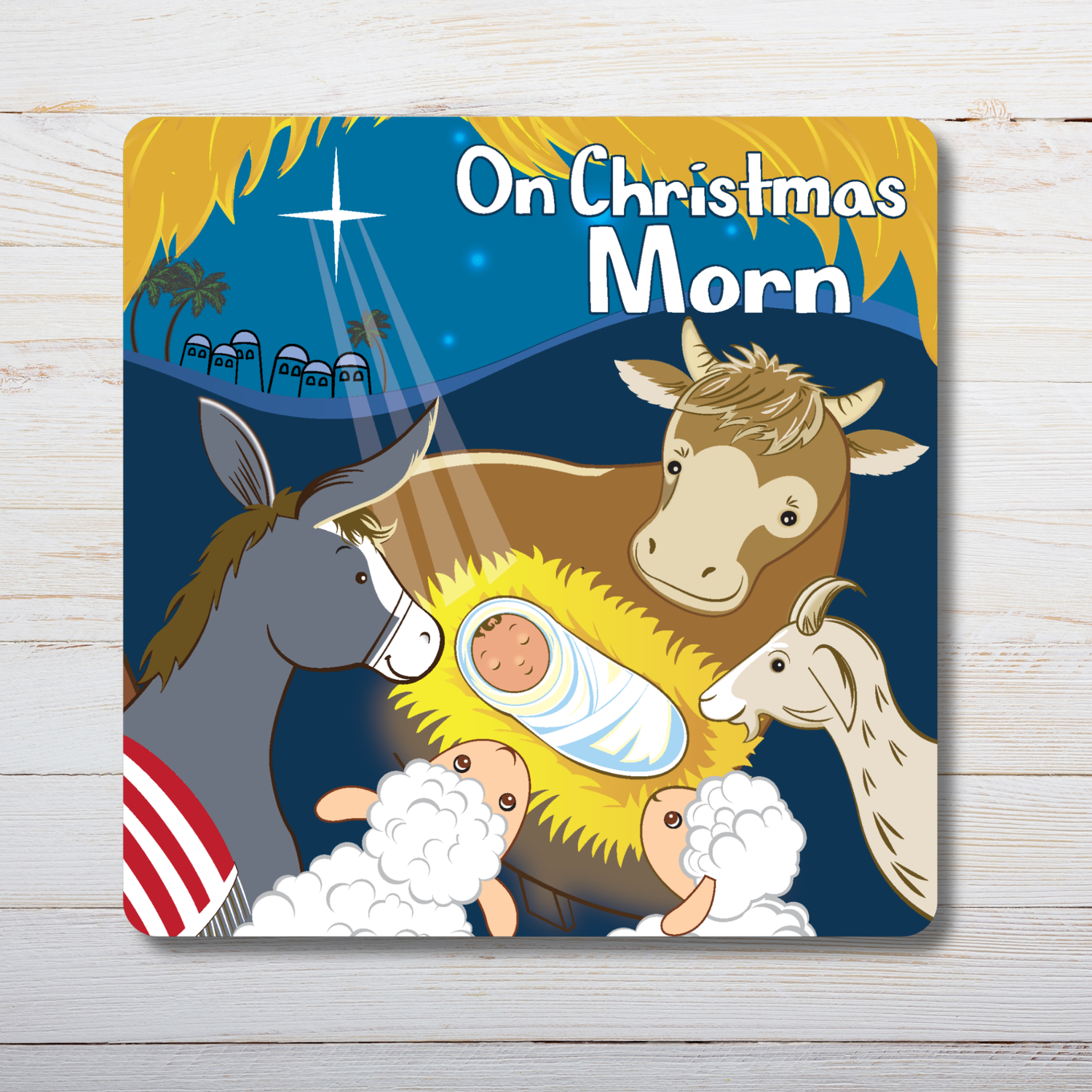 8-Page Board Book - On Christmas Morn