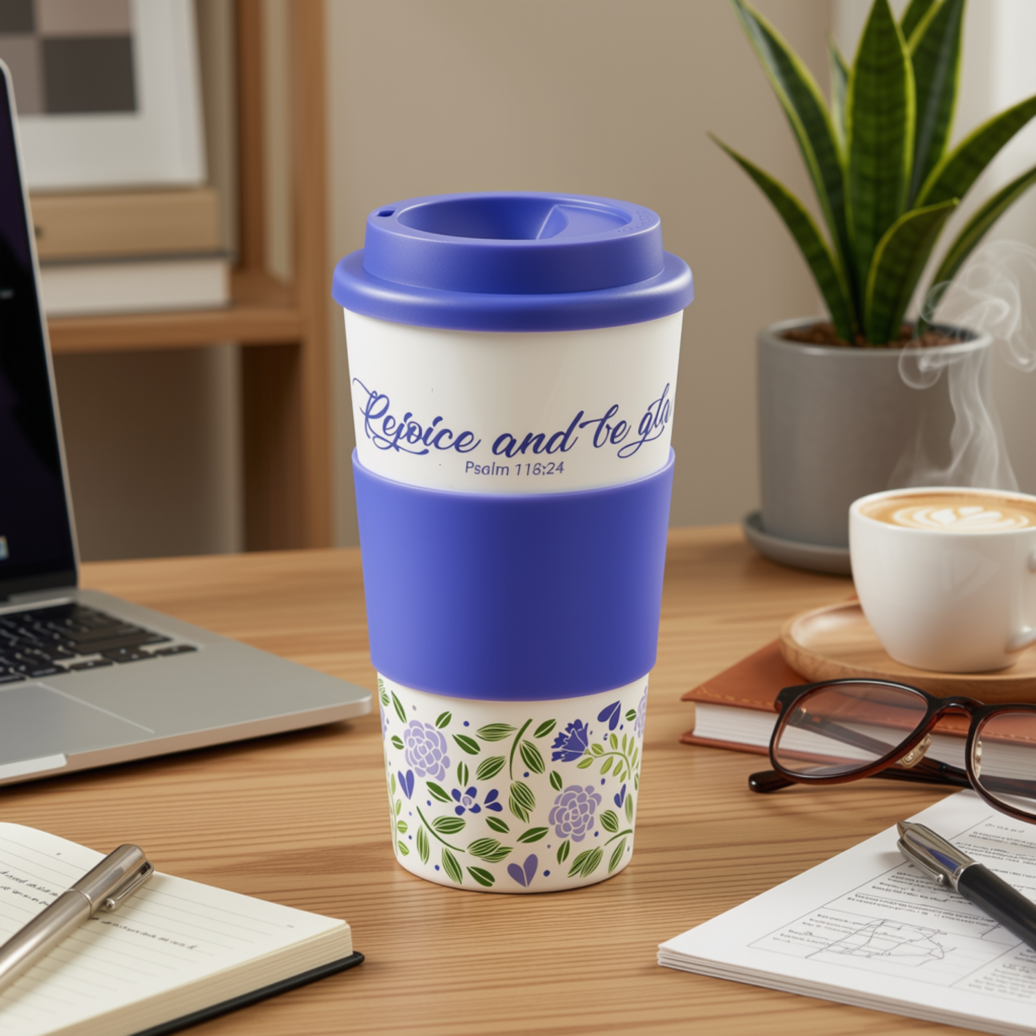 Travel Tumbler - Rejoice and Be Glad Psalm 118:24