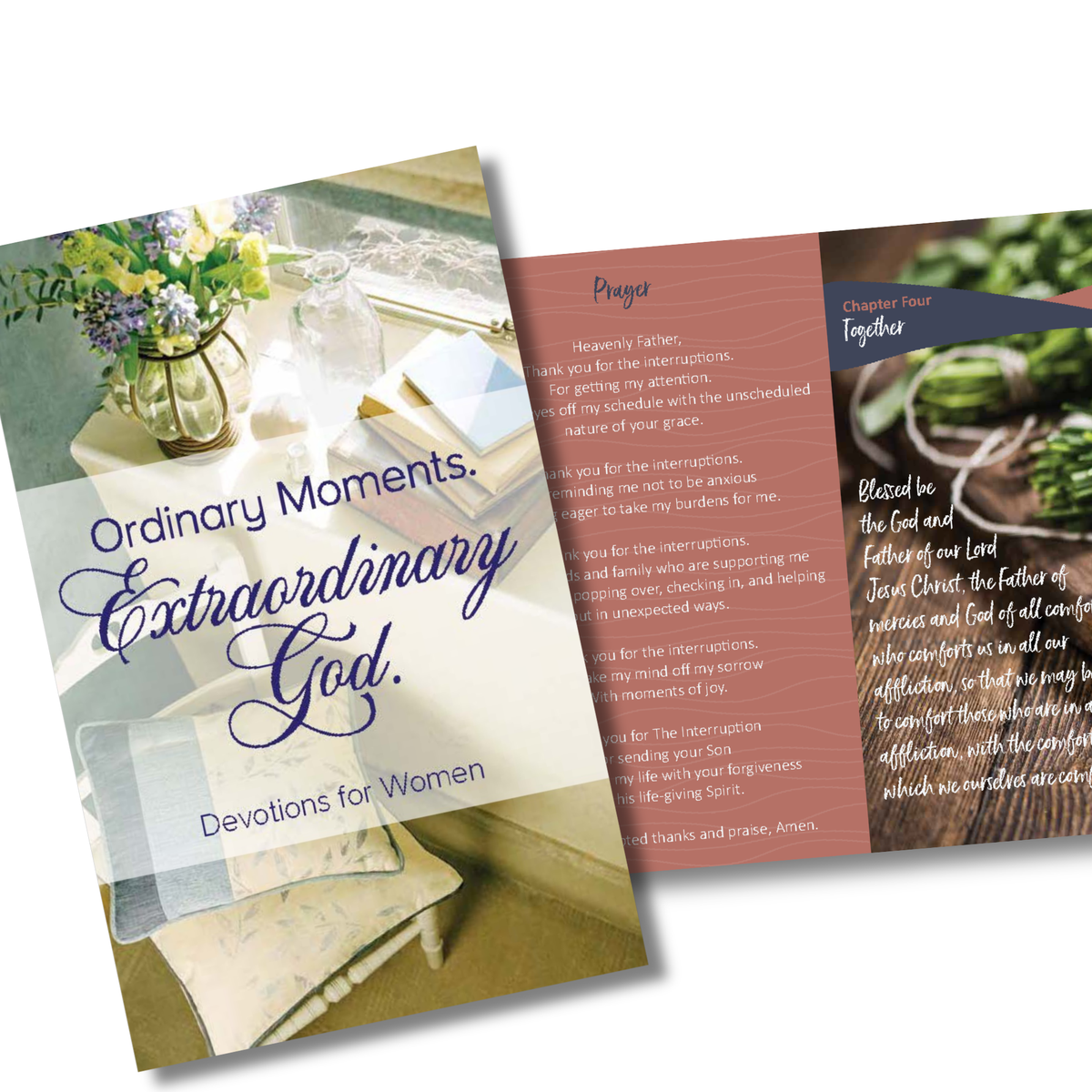 Full-Color Devotion Book - Ordinary Moments. Extraordinary God.