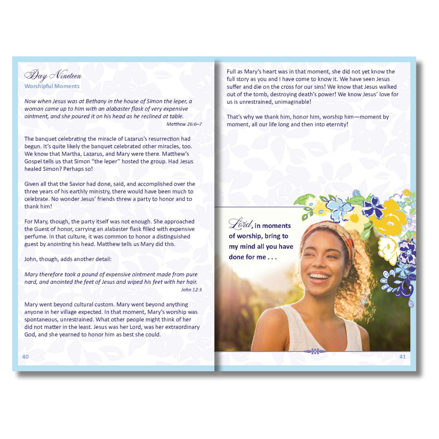 Devotion Book - Ordinary Moments. Extraordinary God.