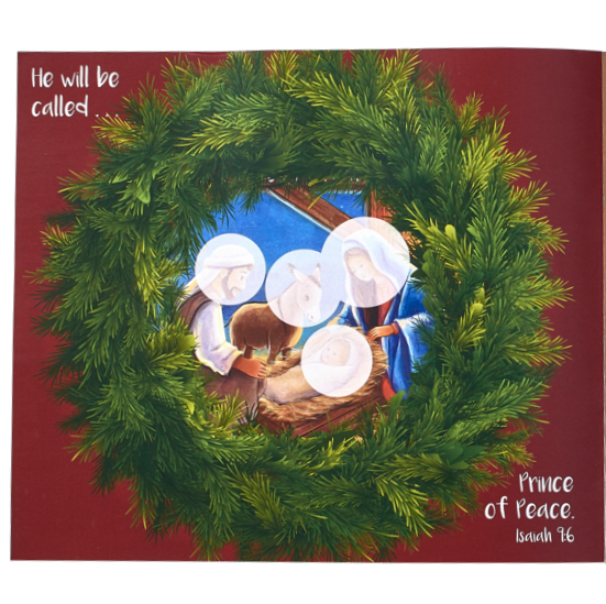 A Family Christmas Experience Countdown Activity - Jesus, the Prince of Peace