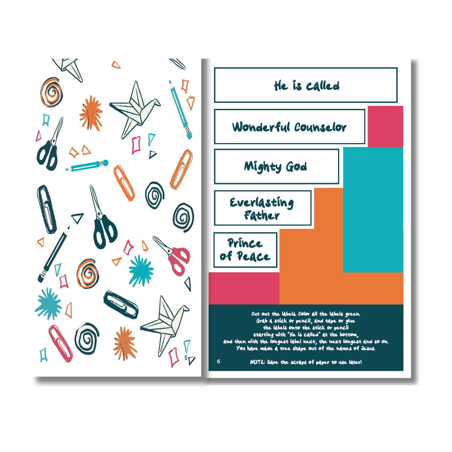 48-page 'Wreck-It' Activity Journal: About Peace