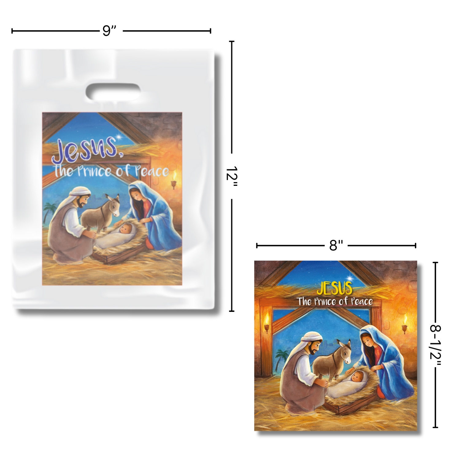 24-Page Children's Softcover Story Book with FREE Goodie Bag - Jesus, the Prince of Peace