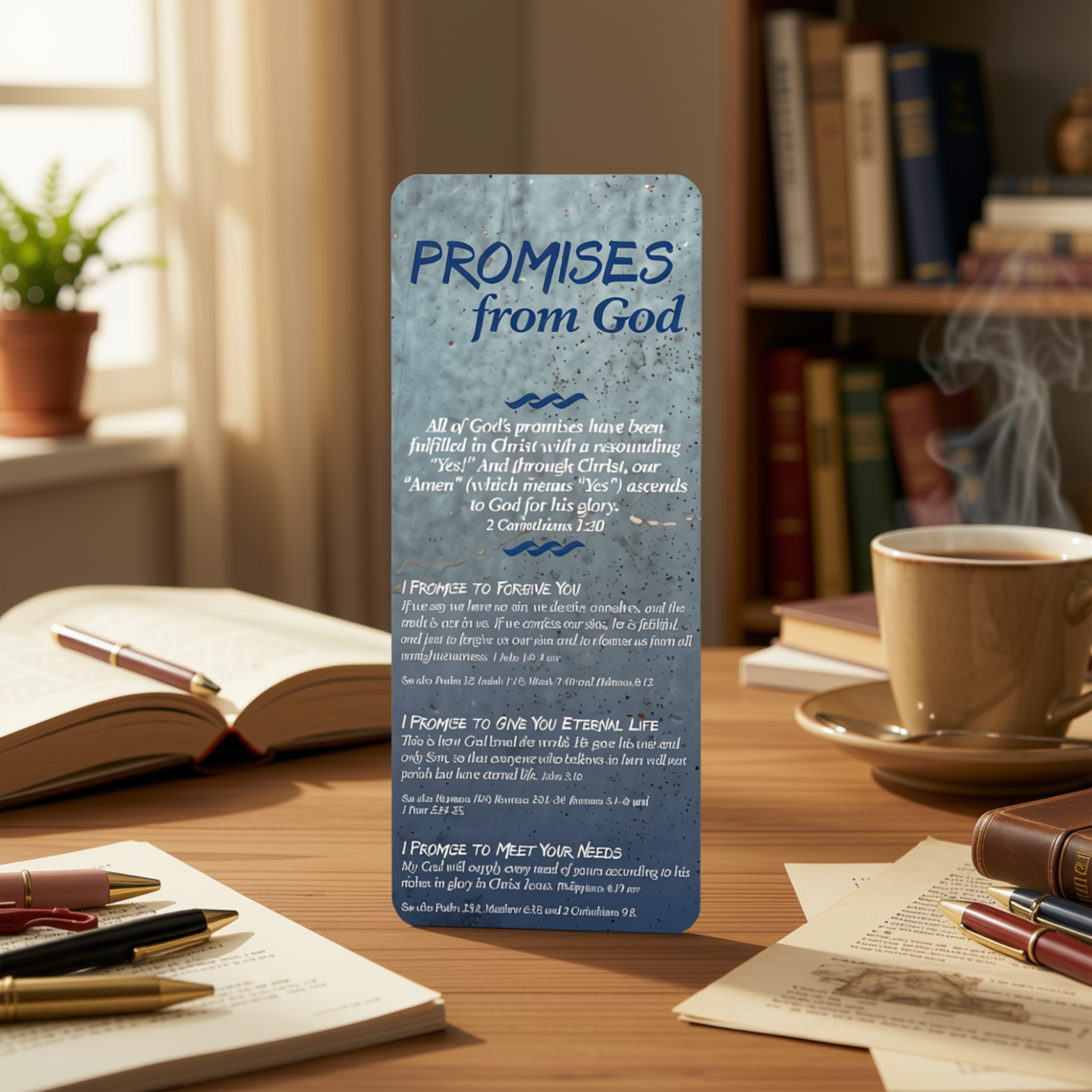 Promises from God Bible Reference Card