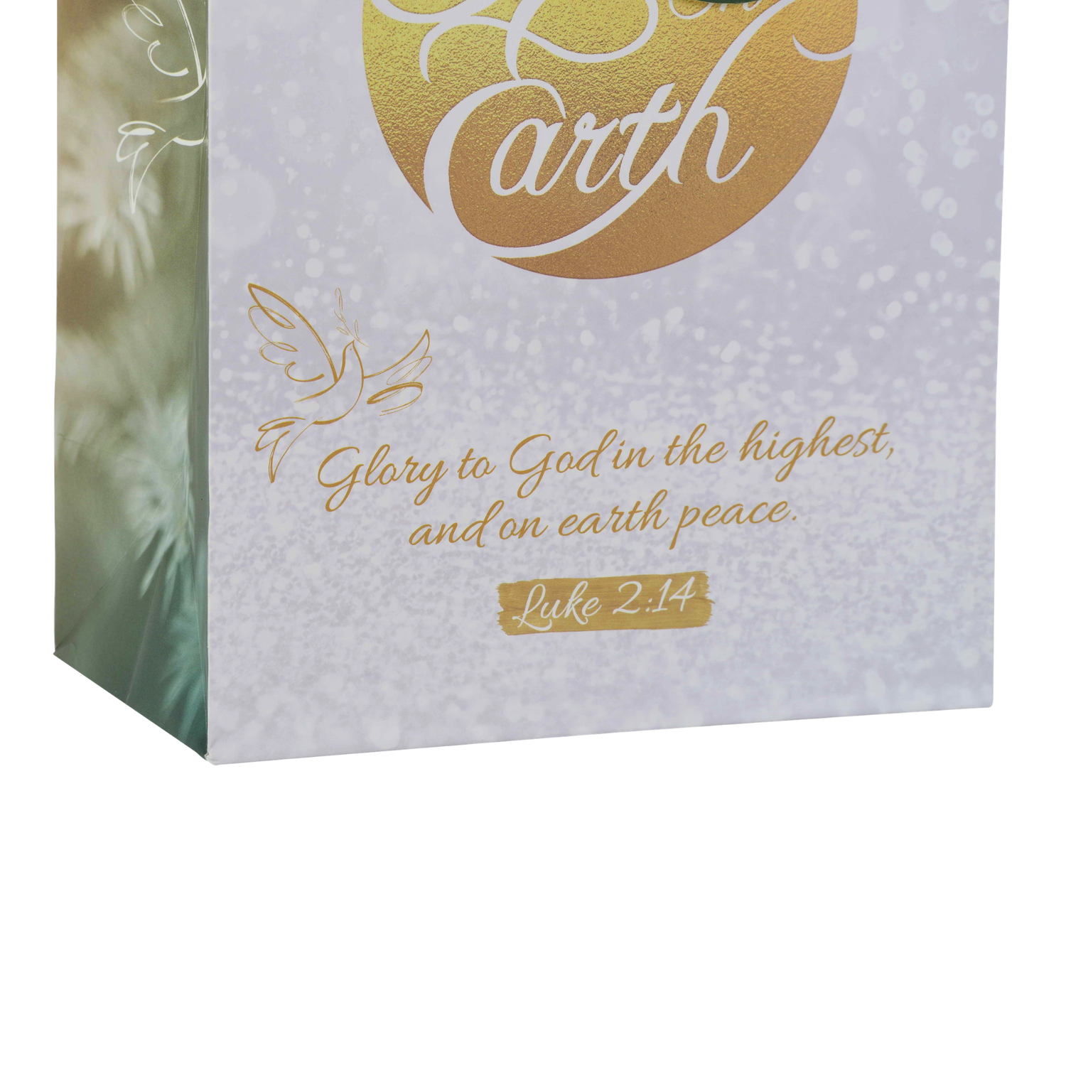 Christmas Gift Bag & Tag - Peace On Earth