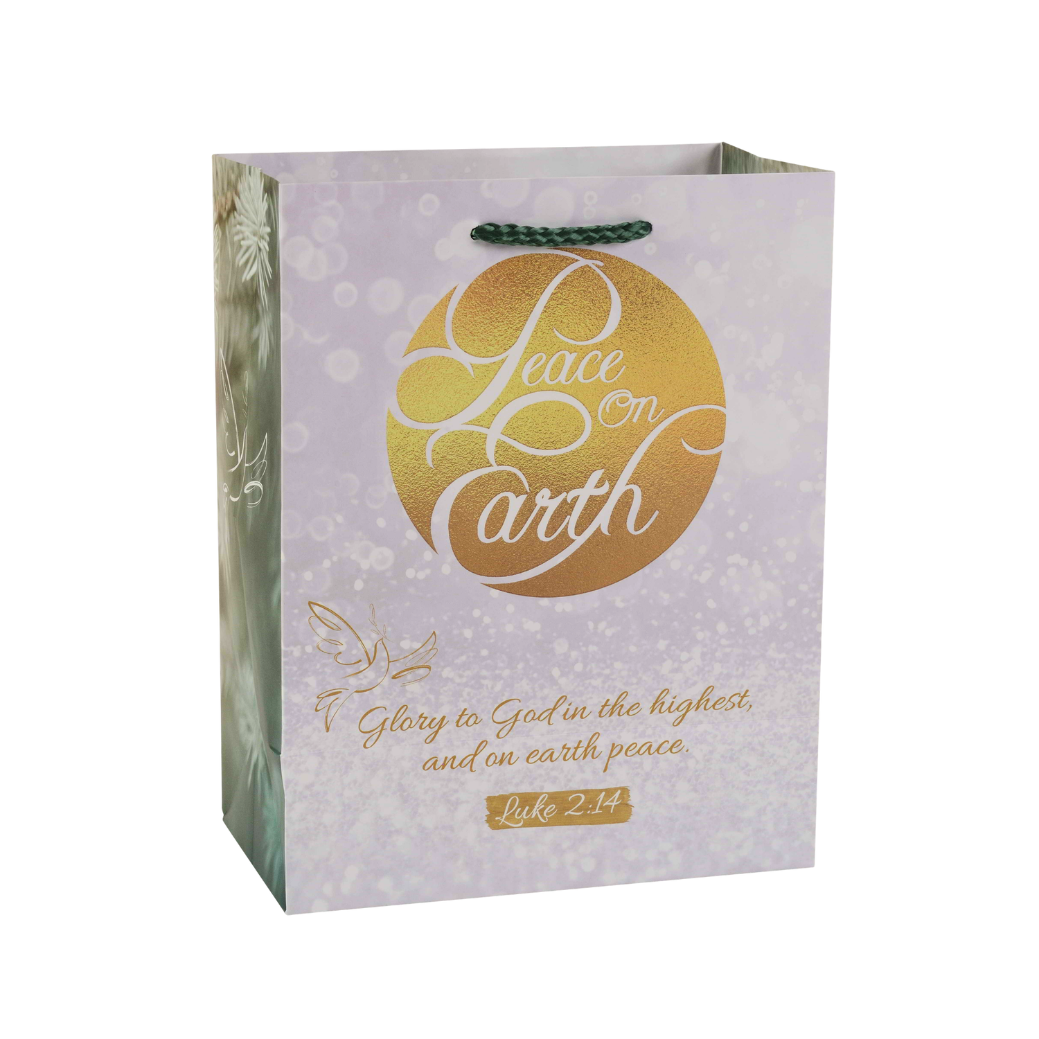 Christmas Gift Bag & Tag - Peace On Earth