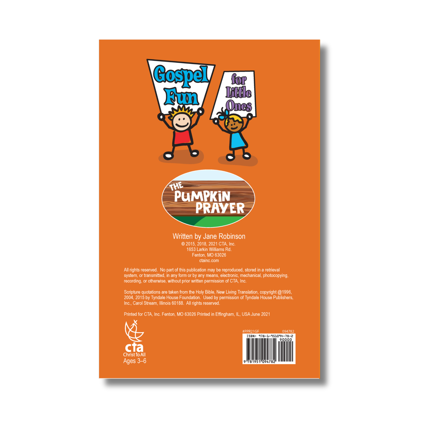 Gospel Fun for Little Ones - The Pumpkin Prayer