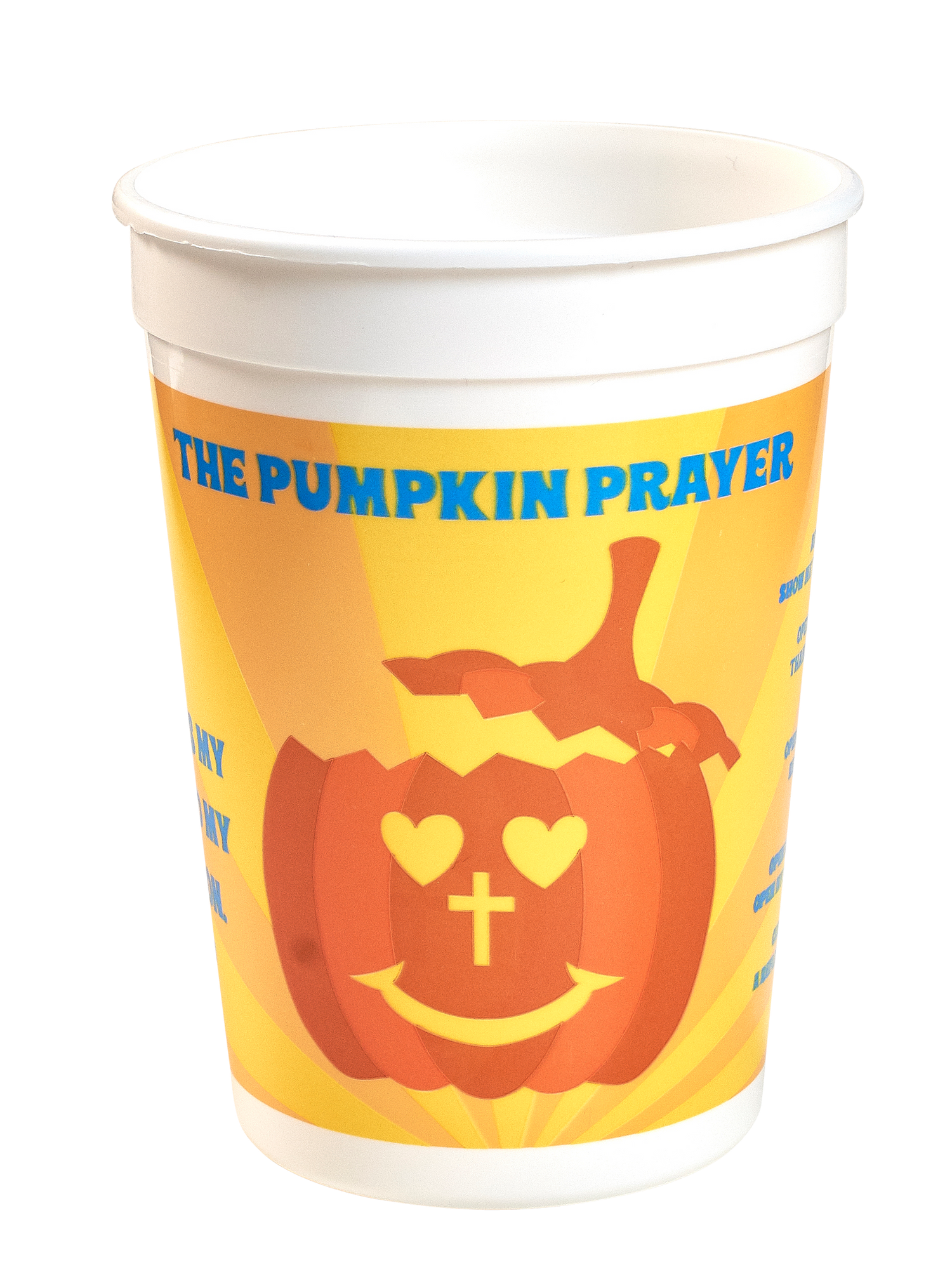 Pumpkin Prayer Plastic Tumbler Cup for Kids
615122-17524-8