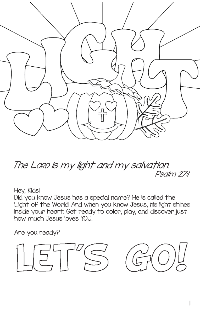 Gospel Fun for Little Ones - The Pumpkin Prayer