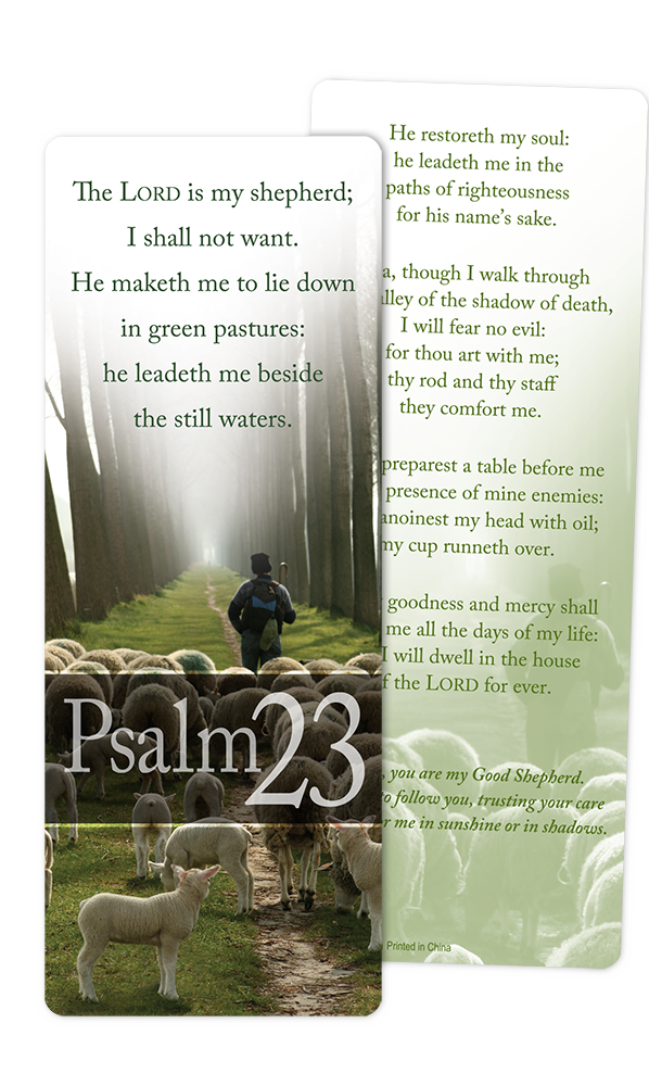 Psalm 23 Bookmark